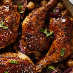 This One Ingredient Instantly Upgrades Chicken and Potatoes