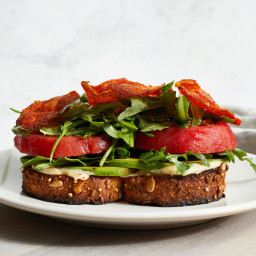 This Plant-Based Fried Tomato Skin “BLT” Is So Tasty