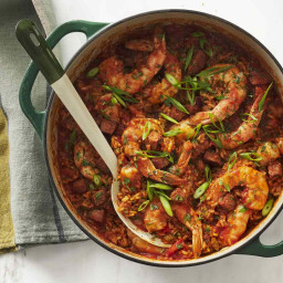 This Shrimp and Sausage–Studded Creole Red Rice Comes Together in Under an 