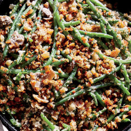 This Skillet Green Bean Casserole is Surprisingly Healthy