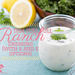 THM Fuel Pull Ranch Dressing (With S and E Options)
