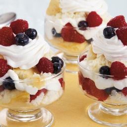 Three-Berry Trifle