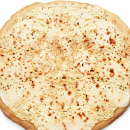 Three-Cheese White Pizza