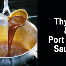 Thyme & Port Wine Sauce