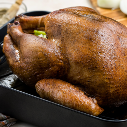 Thyme, Celery and Onion Roasted Turkey Recipe