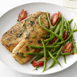 Tilapia with Green Beans