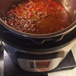 Tim's Chili- Low carb version- pressure or slow cooker