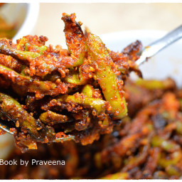 Tindora / Dondakaya Fry (Air Fryer, Stove top) VegCookBook by Praveena