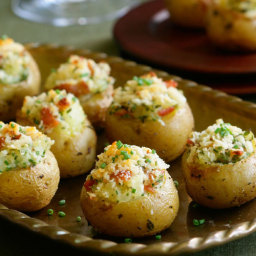 Tiny Twice-Baked Potatoes