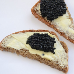 Toast Points with Caviar