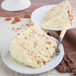 Toasted Butter Pecan Cake