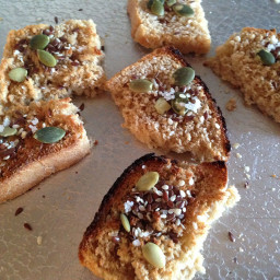 Toasted Sprouted Dipping Bread