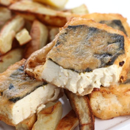 Tofish and Chips (vegan fish and chips)