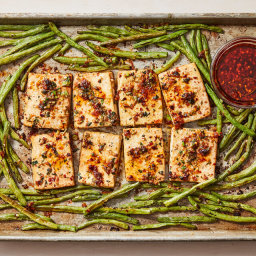 Tofu and Green Beans With Chile Crisp