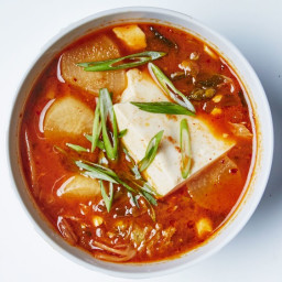 Tofu and Kimchi Stew