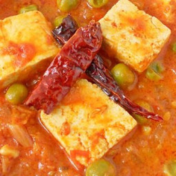 Tofu Matar Masala Curry Recipe