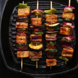 Tofu & Vegetable Skewers Recipe by Tasty