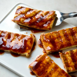 Tofu With Hot Chipotle Barbecue Sauce