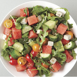 Tomato and Watermelon Salad with Feta