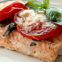 Tomato Basil Salmon Recipe