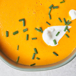 Tomato-Cheddar Soup