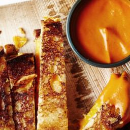 Tomato Grilled-Cheese Soup