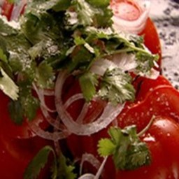 Tomato, Onion and Corriander Salad