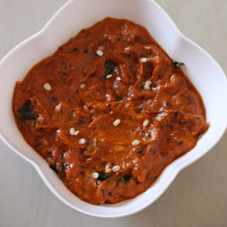 Tomato Pickle Recipe Andhra Style or Tomato Pachadi