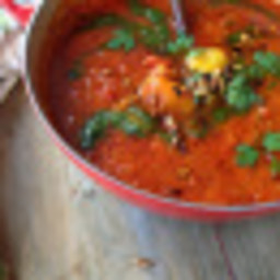 Tomato Roasted Pepper Soup Recipe