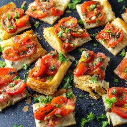 Tomato Tart with Puff Pastry