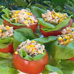 Tomatoes stuffed with Chicken Salad