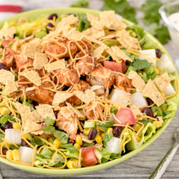 Top of the Chops BBQ Chicken Salad