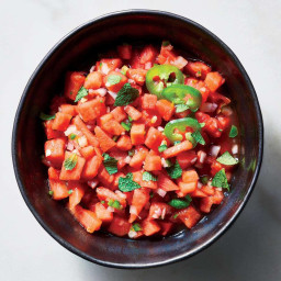 Top Your Favorite Protein With Watermelon-Jalapeño Relish