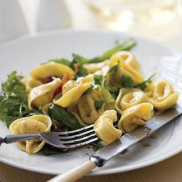 Tortellini With Bacon and Greens