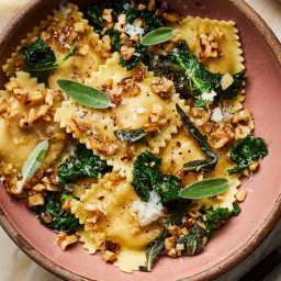 Toss Butternut Squash Ravioli With Brown Butter for the Ultimate Pasta Nigh