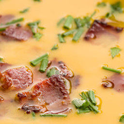 Trader Joe's Butternut Squash Soup with Bacon