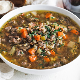 Traditional Beef and Barley Soup Recipe