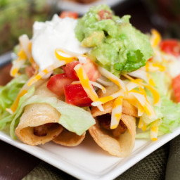 Traditional Chicken Taquitos