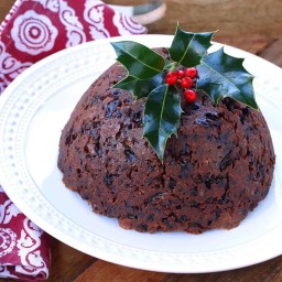 Traditional Christmas Pudding (Figgy Pudding)