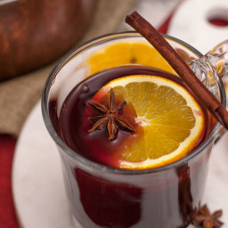 Traditional German Hot Mulled Wine