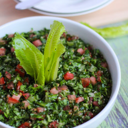 Traditional Lebanese Tabbouleh Salad