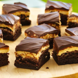 Traditional Peanut Butter Truffle Brownies