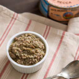 Traditional Provençal Tapenade With Capers, Anchovies, and Tuna