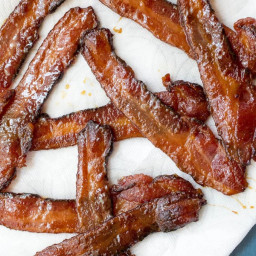 Traeger Smoked Spicy Candied Bacon