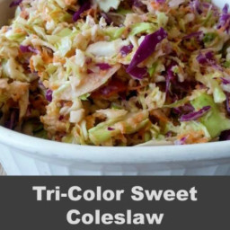 Tri-color Coleslaw