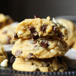 Triple Chip Pudding Cookies