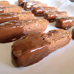 Triple Chocolate Almond Mandelbrot