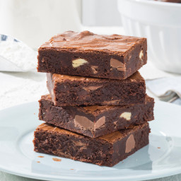Triple-Chocolate Brownies