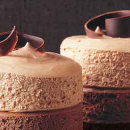 Triple-Chocolate Mousse Cakes