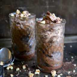 Triple Chocolate Mousse Shooters